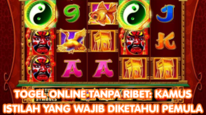 Togel Online Tanpa Ribet: Kamus Istilah yang Wajib Diketahui Pemula
